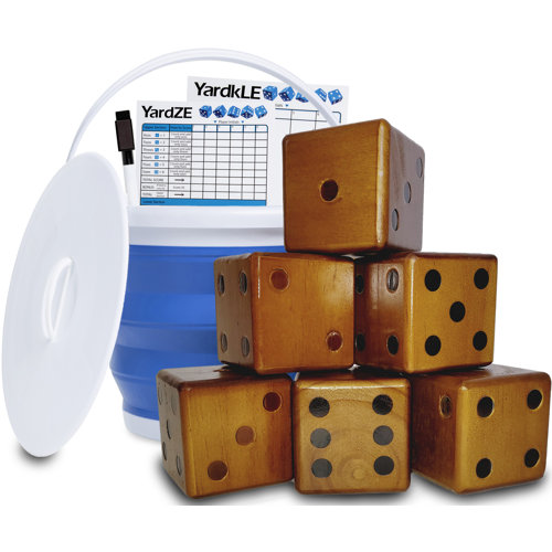GetMovin' Family Games Giant Yard Dice Combo Game Set & Reviews Wayfair